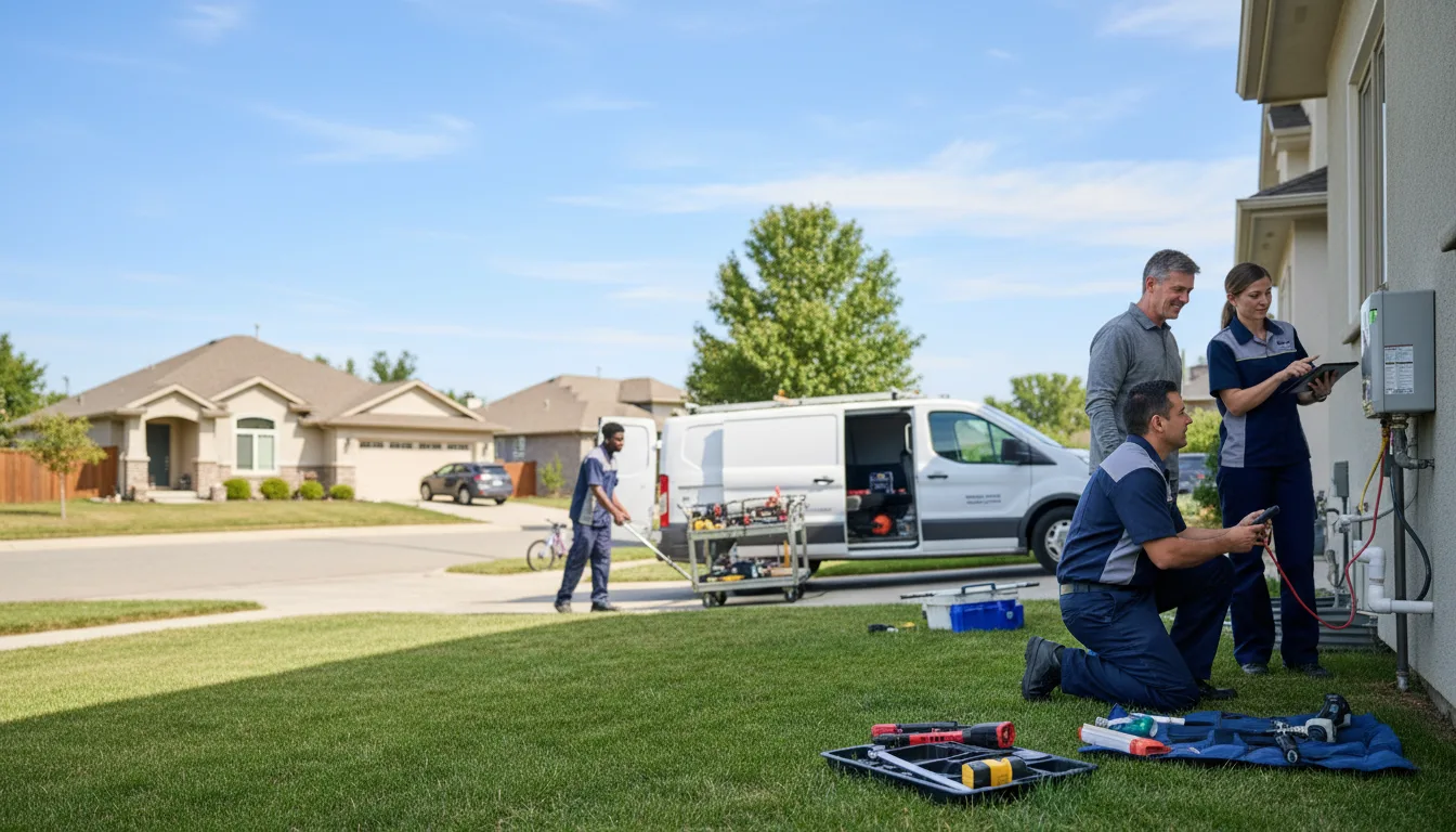 Tankless water heater service in Kendleton, TX